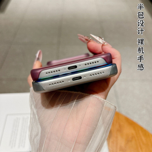 เคสโทรศัพท์แบบไร้ขอบ วัสดุ PC ใหม่ ผิวด้าน รองรับการชาร์จไร้สายแบบแม่เหล็ก สำหรับ iPhone 18 Pro Max 13 14 15 16 17  แบบแข็ง - Product Image 5