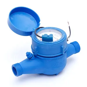 ISO 4064 class B precision 20mm compound multi-jet dry dial types nylon plastic remote read water meter meters