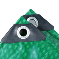 Bâche PVC imperméable robuste anti-moisissure anti-UV résistante aux déchirures pour la protection des fûts de foin, des fourrages et des grains en extérieur