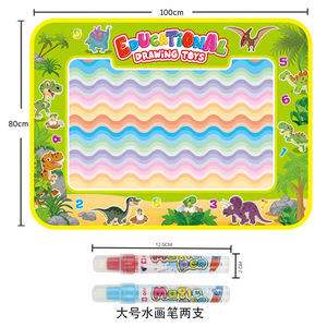 Jouets Montessori pliables et portables, tapis à dessin, toile <span class=keywords><strong>magique</strong></span> activée par l'eau - Product Image 6