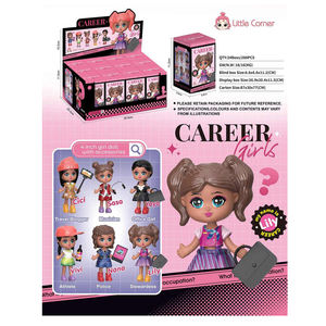 Sanat Oyuncakları Kidult Oyuncak Küçük Köşe Koleksiyon Bebekleri Kariyer Kızları 10 cm PVC ABS Aksiyon Figürü Aksesuarlı Açılış Kutusu - Product Image 3