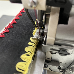 Flat-Bed Chain <b>Binding</b> <b>Machine</b> Sweater Lace Aligning Equipment Walking Foot Stainless Steel Programmable - Product Image 3