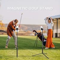 Dudukan ponsel magnetis untuk tanah Golf, dudukan ponsel magnetis dapat ditarik untuk dudukan Selfie