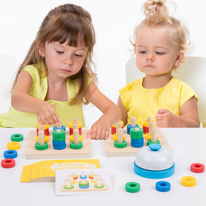 <span class=keywords><strong>2025</strong></span> nóng bán hợp lý màu sắc phù hợp với giáo dục đồ chơi mới xu hướng gỗ và PC trẻ em Vòng phù hợp với Hộp đồ chơi đóng gói - Product Image 2