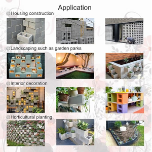 Kleine vibrerende motor cementstenen vormmachine holle blokkenmaker milieuvriendelijke niet-gebrande steenproductie laag - Product Image 5