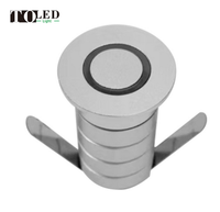 Luminaire encastré au sol en aluminium, profilé 6063, boîtier en aluminium extrudé avec couvercle en PC