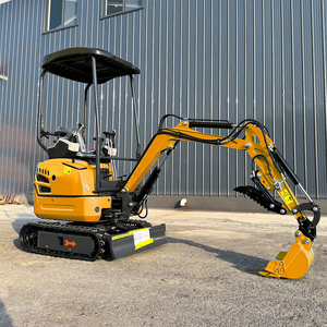 Excavator Mini Crawler Buatan China 2 Ton, Bucket Excavator Hidrolik Pilot Digger Multi Ukuran untuk Kebun/Pertanian - Product Image 4