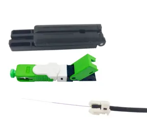 CO-NET Factory Wholesale SC APC UPC Quick Assembly Connector Fiber Optic ESC250D ESC250D-S Fast Connector