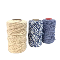 Chine fournisseur de fil couleur personnalisée coton recyclé vadrouille 8ply fil mélangé