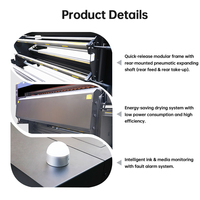 Imprimante textile à sublimation thermique industrielle VERSIJET 1,8 m avec 8 têtes Eps I3200, impression textile haute vitesse