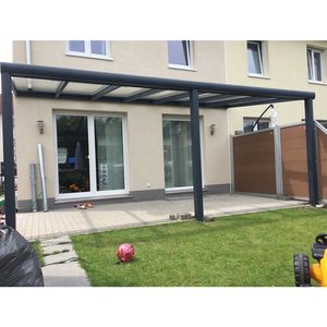 <span class=keywords><strong>Toldo</strong></span> retráctil de aluminio para terraza, cubierta impermeable de vidrio para Patio, aprobado por la CE, gran oferta alemana - Product Image 5