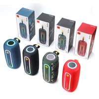 Haut-parleur subwoofer haute puissance, système stéréo portable TWS, double diaphragme, éclairage RGB, entrée USB/AUX, étanche IPX6 5.4