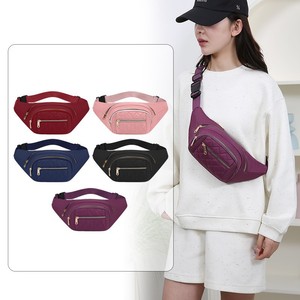 Women's Chest <b>Bag</b> Multiple Pockets Zipper Water Resistant Casual Waist <b>Bag</b> For Everyday Use Spring 2025 - Product Image 1