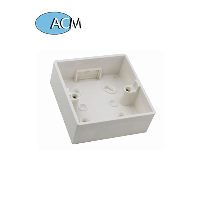 Cassette Universal White Wall Mounting Box for Wall Switch and Plastic Enclosure Socket Back Box Outlet