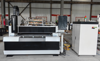 Machine de découpe laser à fibre CNC industrielle GD-3015 1500*3000mm, découpeuse laser automatique pour métaux, pour la découpe de l'acier inoxydable et du fer