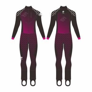Combinaison de ski <span class=keywords><strong>alpin</strong></span> en spandex/polyester, fermeture éclair, imperméable, coupe-vent, adaptée aux hommes et aux femmes - Product Image 2