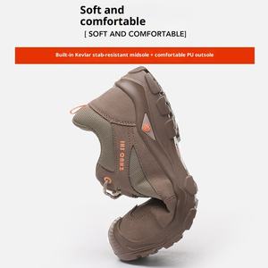 أحذية السلامة العمل الجديدة المضادة للسحق المضادة للثقب تنفس مقاومة للاهتراء عدم الانزلاق خفيفة الوزن - Product Image 2