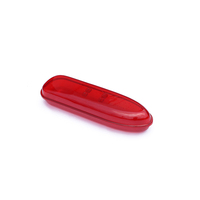 Couverture translucide en polycarbonate transparente pour lucarne, de forme personnalisée, rouge, en forme de bateau