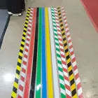 Ruban de marquage au sol de sécurité à bande de signalisation de danger en matériau PE résistant à l'usure à forte adhérence 70 mm x 100 m Ruban de précaution Ruban d'avertissement - Product Image 4
