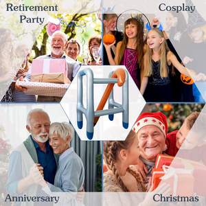 Bastón Inflable Plegable, Material de PVC Impermeable, Portátil y Ligero, Decoración para Piscina, Lago, Río, Playa - Product Image 5