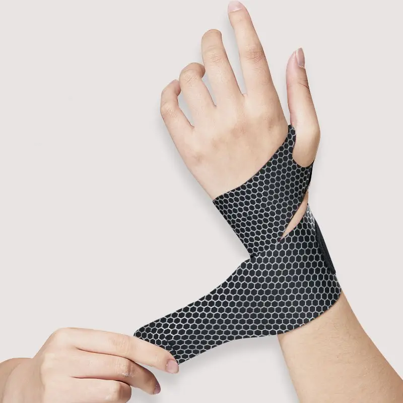 Ultra-thin Compression Wrist Strap Wrist Brace For Tendonitis Sprains & Carpal Tunnel Arthritis Adjustable Thin Wrist Band