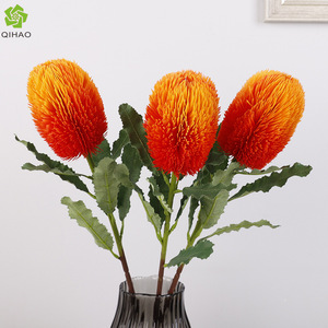 Bankswood <b>Artificial</b> Flowers 64cm Long 8cm Head High Simulation Wedding Home Decor Plastic Silk Flower Ornament - Product Image 4