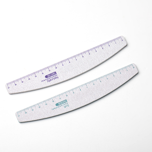 Dũa móng chuyên nghiệp hình chữ nhật 80/80 Grit, màu trắng hồng vân zebra, mỏng, bán buôn số lượng lớn, mini, nhiều màu sắc, nhãn hiệu riêng, tùy chỉnh - Product Image 2