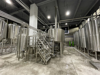Équipement de brasserie artisanale écoénergétique 3000L 3500L 5000L Ensemble complet de cuves de fermentation et de stockage
