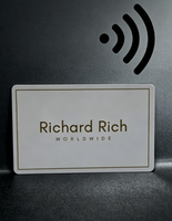 Carte NFC personnalisable, réutilisable, programmable, puce 13,56 MHz, carte NFC en PVC