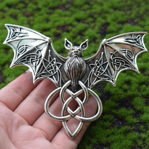 Horquilla Vintage Gótica de Brujería con Mariposa y Luna para Mujer, Accesorios de Pelo para Fiesta de Halloween, Joyería - Product Image 3