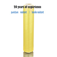 Emballage en rouleau de nylon PVC 1500 m 45cm 12x300 15 micro film rétractable avec trous vinyle Vitafilm de qualité alimentaire