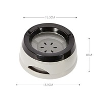 Vente en gros de gamelles flottantes anti-éclaboussures pour chiens et chats, gamelles pour chats, abreuvoirs portables en plastique anti-déversement pour chiens, distributeurs d'eau et de nourriture