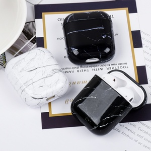 ฝาครอบเคสป้องกัน PC แบบแข็งสำหรับ Apple AirPods 1 2เคสชาร์จสำหรับ AirPods เคสหินอ่อน - Product Image 6