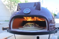 Four à pizza Kamado en céramique SEB / STEEL EGG BBQ 21 pouces, meilleur four à pizza de table