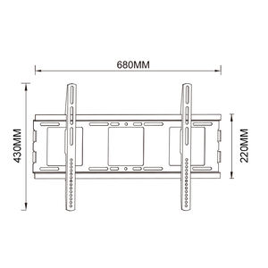 Haute Qualité Vente chaude LED <span class=keywords><strong>Fixe</strong></span> LCD <span class=keywords><strong>TV</strong></span> <span class=keywords><strong>Support</strong></span> <span class=keywords><strong>Mural</strong></span> Pour 40 ~ 70 <span class=keywords><strong>Pouces</strong></span> VESA 600x400 - Product Image 3