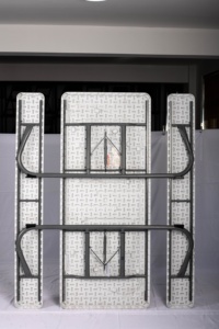 6FT Outdoor Plastic <strong>Folding</strong> <strong>Table</strong> and <strong>Bench</strong> Set - Product Image 4