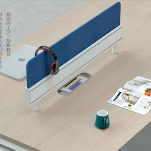 table screen partition aluminum office furniture ,Aluminum Grooves Desktop Privacy Divider Divider Acoustic Partition Panel