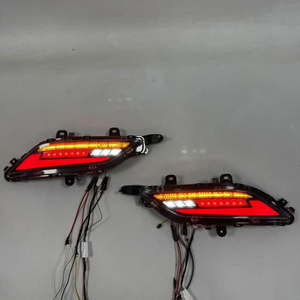 YBJ nuevo 2021 para Toyota Venza & Harrier 80 Series LED Luz de señal de giro parachoques trasero bombilla LED que fluye en forma <span class=keywords><strong>H7</strong></span> accesorios de coche - Product Image 6