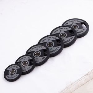 Juego de Discos de Pesas Recubiertos de Goma de Hierro Fundido de 50 mm, Resistentes al Desgaste, para Levantamiento de Pesas, para Gimnasios Comerciales y Uso Doméstico - Product Image 5
