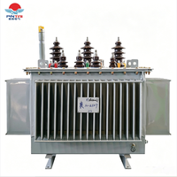 Transformateur à alliage amorphe SH15 ONAN à enroulement en cuivre, triphasé 35 kV 400 kVA, à faible bruit, pour ligne de production de grande capacité et postes de transformation extérieurs