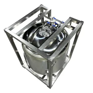 Cheap Price Ss 304 Stainless Steel Electrolyte Storage Water Tank Easy Use And Transfer