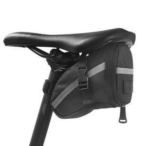Sac de selle de rangement étanche en polyester PVC personnalisé pour vélos de montagne et de route sacs à outils de queue de sport cyclisme - Product Image 1