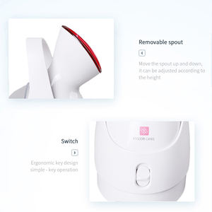 Nano Ionic : Vaporisateur facial pour un nettoyage en profondeur des pores - Humidificateur à vapeur chaude, sauna à domicile pour femmes et hommes, hydratation des sinus - Product Image 4