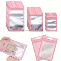 Sachet d'emballage alimentaire personnalisé 4x5 pouces en PVC, PET, polyéthylène, aluminium, fermeture éclair, film polyester, sac plastique 1 once (28g) 7g