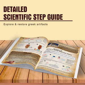 Descubre artefactos griegos <span class=keywords><strong>Mi</strong></span> <span class=keywords><strong>Primer</strong></span> <span class=keywords><strong>kit</strong></span> <span class=keywords><strong>de</strong></span> arqueología Educativo para niños DIY Pintura en color Ciencia Artesanía Juguete creativo para experimentos - Product Image 4