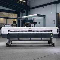 Imprimante jet d'encre double éco-solvant X-Roland 2 I3200 pour impression de tubes flexibles et de factures en rouleau
