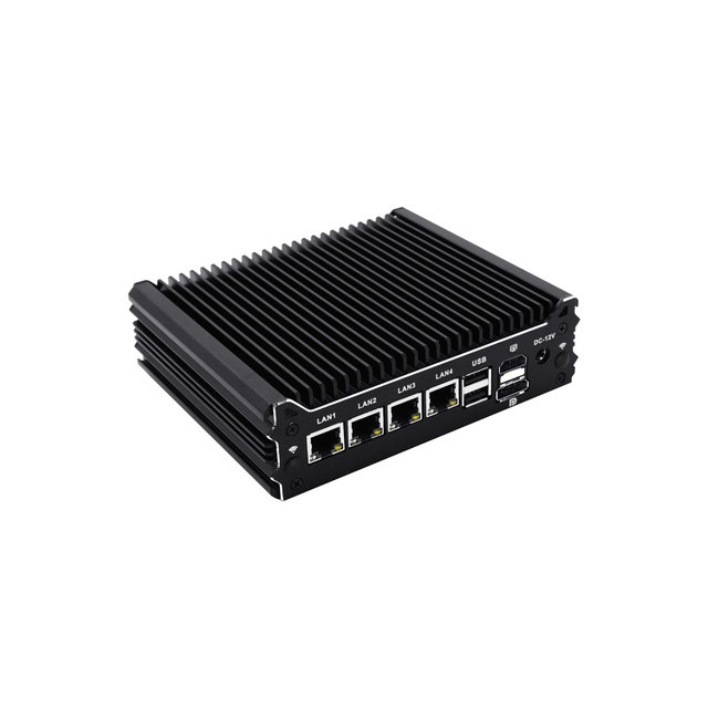 Wanlan Industrial Mini PC Intel 12th Gen Alder Lake N100 Quad Core Processor, Support 1x SODIMM DDR4 & M.2 NVMe 2280