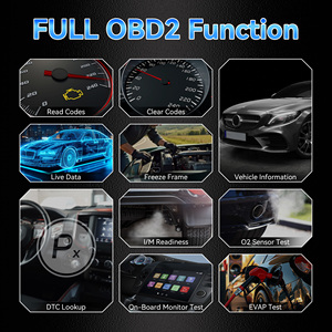 Herramienta <span class=keywords><strong>de</strong></span> Diagnóstico Automotriz KONNWEI MAXOBD PRO para Vehículos Compatibles con OBD2, Aplicación Gratuita, Escáner <span class=keywords><strong>de</strong></span> Sistema Completo para 41 Marcas - Product Image 4