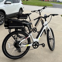 Vélo électrique de ville à cadre bas, pneus normaux de 27,5 pouces, 250 W, vélos électriques 2025, bici elettrica