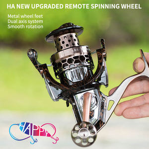 10千克最大阻力金属长距离旋转渔线轮，4.6:1齿轮比 - Product Image 5